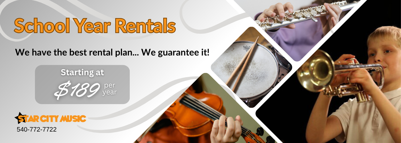 Easy School Year Rentals Rent your student instrument for the 2024-2025 school year