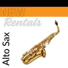 Rent a New Alto Saxophone
