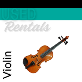Rent a Used Violin