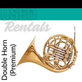 Rent a Used Double F/Bb Horn (Premium)