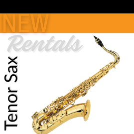 Rent a New Tenor Saxophone