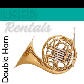 Rent a Used Double F/Bb Horn (SCM Exclusive)
