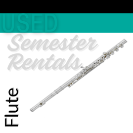 Rent Used Flute for One Semester