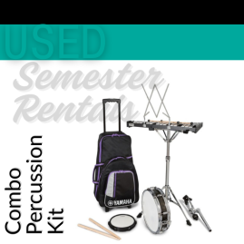 Rent Used Percussion (Combo) Kit for One Semester