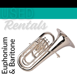 Rent a Used Baritone/Euphonium (3 valve)