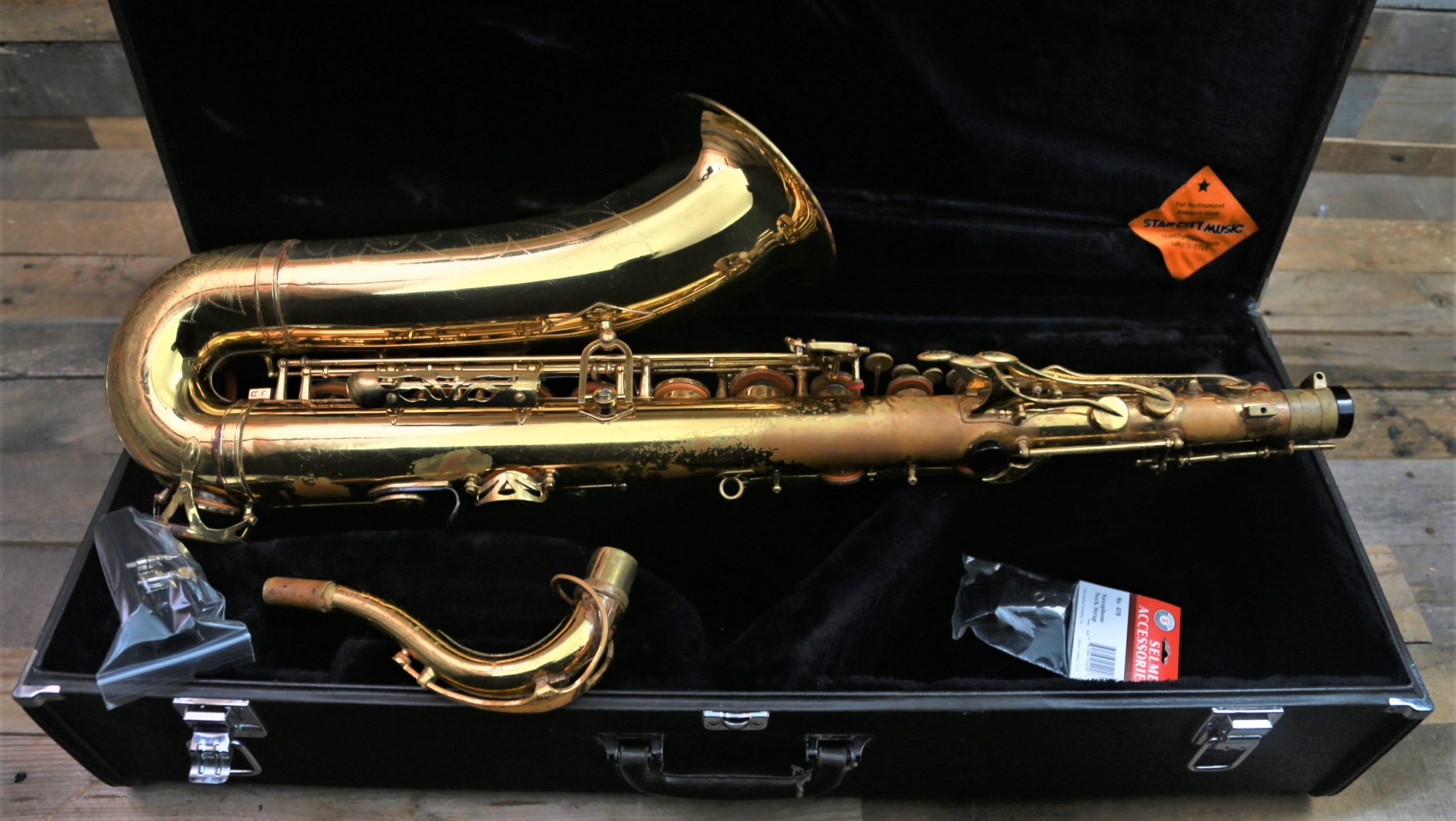Used Student Tenor Saxophone House HTTS Low WindB Star City Music