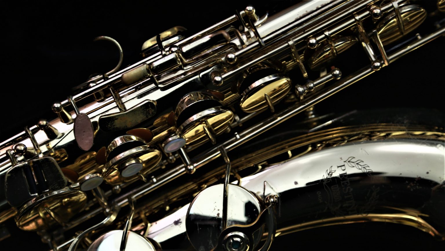 Used Student Tenor Saxophone Prestini 0404 (15 Off School Year Sale