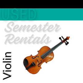 Rent Used Violin for One Semester
