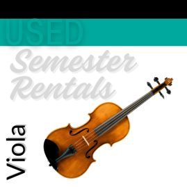 Rent Used Viola for One Semester