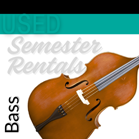 Rent a Used Bass for One Semester
