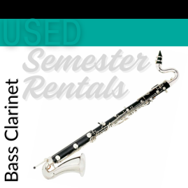 Rent Used Bass Clarinet for One Semester