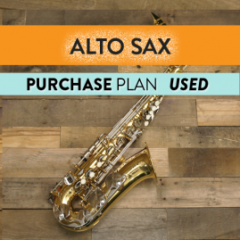 Pro and Intermediate Alto Saxophones