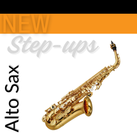 NEW Alto Saxophones, Step-up, Intermediate & Professional Models