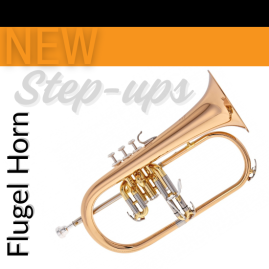 NEW Flugel Horns, Step-up, Intermediate & Professional Models