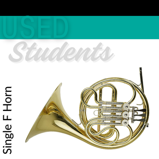 Used student single f horn purchase image