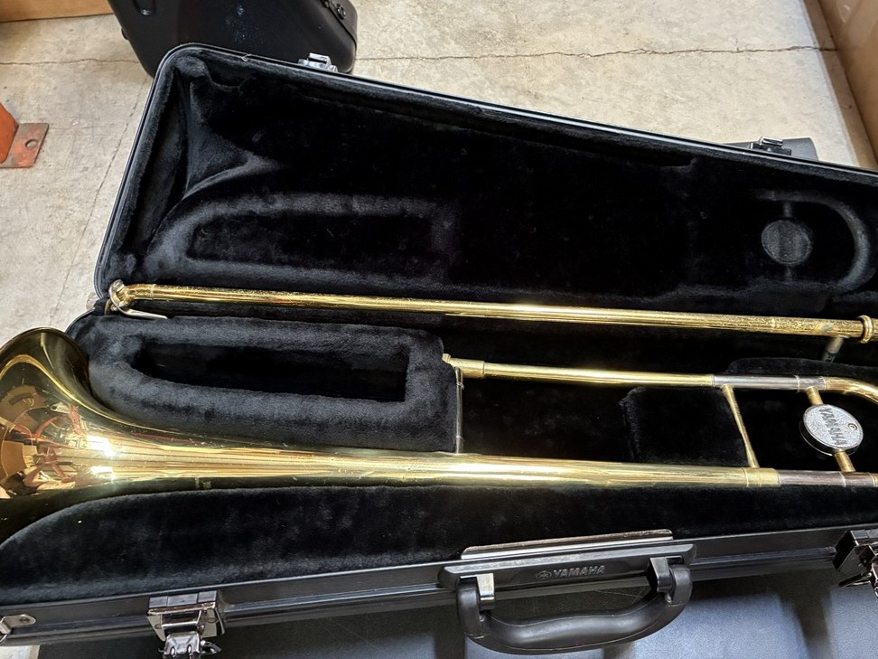 Used Student Trombone - Yamaha YSL354/200AD - SN922792A