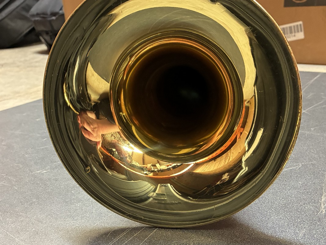 Used Student Trombone - Yamaha YSL354/200AD - SN922792A - Image 6